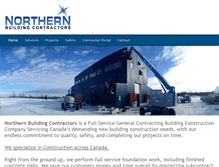 Tablet Screenshot of northernbuildings.com